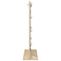 vidaXL Toaletné zrkadlo Sonoma dub 70 x 50 x 18 cm Obdĺžnikový