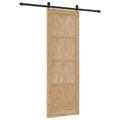 vidaXL Posuvné dvere ORKDAL 73,5 x 211 cm Borovicový masív