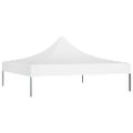vidaXL Strecha na párty stan 2x2 m, biela 270 g/m²