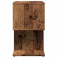 vidaXL Nočná skrinka Old Wood 50x30x51,5 cm Konštrukcia dreva