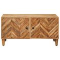 vidaXL Konferenčný stolík Hnedá 80 x 50 x 40 cm Masívne mango drevo