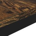 vidaXL Konferenčný stolík Dymová dub 80 x 80 x 45 cm Kompozitné drevo