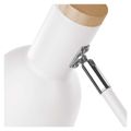 Stolná lampa EMOS Z7640W POPPY s žiarovkou E27, biela