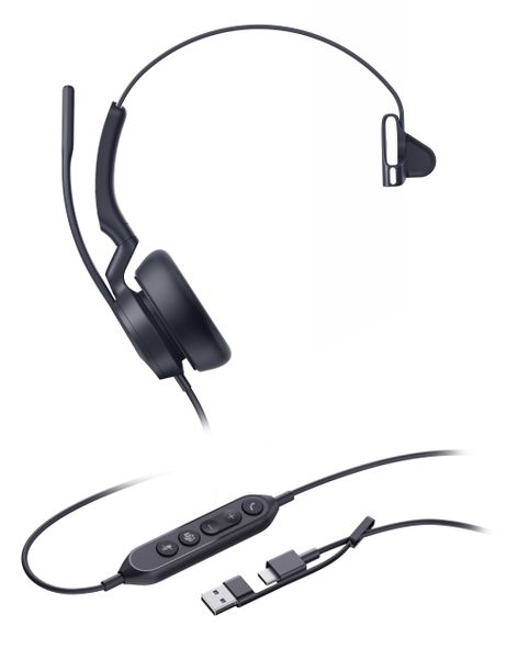 Yealink UH46 Mono Teams USB-C/A