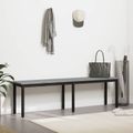 vidaXL lavička Sivý Sonoma 160 x 35 x 45 cm Kompozitné drevo