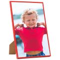 vidaXL Fotorámiky na stôl, koláž 3 ks, červené 15x21cm, MDF
