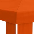 vidaXL Záhradný altánkový kryt 6 x 3 m Oranžová Polyester 190 gsm