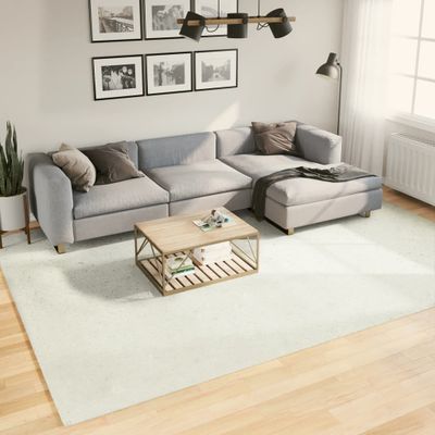 vidaXL Koberec OVIEDO krátky vlas krémový 240x340 cm