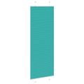 vidaXL Plisovaná roleta petrolejovo zelená 75x200 cm šírka látky 74,4 cm polyester