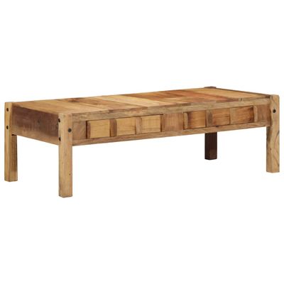 vidaXL Konferenčný stolík so zásuvkou Hnedá 110 x 54 x 35 cm