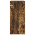vidaXL Skriňa pod umývadlo do kúpeľne Dymový dub 56 x 37,5 x 81 cm
