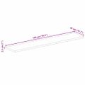 vidaXL Stolová doska 180x40x2,5 cm obdĺžnik masívna akácia