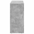 vidaXL Konferenčný stolík Betónovo sivá 102 x 35 x 75 cm