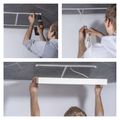 LED panel BAXXO 60 x 60 cm / 50 mm, 36 W, 4 320 lm, prisadený, neutrálna biela, IP20