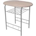 vidaXL Raňajkový set - barový stôl a stoličky, MDF