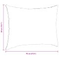 vidaXL Vankúše na pohovku 2 pcs Tmavozelená 70 x 50 cm