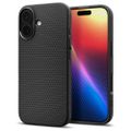 Puzdro Spigen Liquid Air pre iPhone 17 Matná čierna