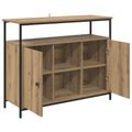 vidaXL Servírovacia skriňa Remeselný dub 100 x 35 x 80 cm
