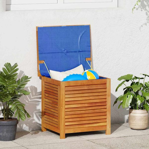 vidaXL Záhradný úložný box s mriežkami 60x50x56 cm masívna akácia