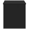 vidaXL Úložný box čierny 100x42x46 cm kompozitné drevo