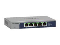 Prepínač - neriadený - 5 x 100/1000/2.5G - desktop, na upevnenie na stenu
