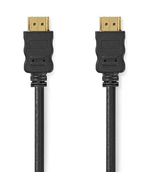 NEDIS High Speed HDMI 2.0 kabel s ethernetem/ 4K@60Hz/ zlacené konektory HDMI-HDMI/ černý/ bulk/ 15m