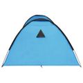 vidaXL Kempingový iglu stan 650x240x190 cm pre 8 osôb, modrý
