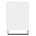 vidaXL TV skrinka biela 100x35x55 cm spracované drevo