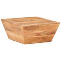 vidaXL Konferenčný stolík v tvare V 66x66x30 cm, akáciový masív