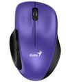 Genius 8200S/Ergonomická/Blue Track/Bezdrátová USB/Fialová Myš, bezdrátová, optická, 1200dpi, 5 tlačidiel, tichá, BlueEye senzor, USB, fialová