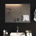 vidaXL LED kúpeľňové zrkadlo 80x60 cm