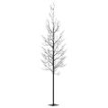 vidaXL Vianočný stromček 1200 LED farebné svetlo kvety čerešne 400 cm