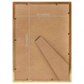 vidaXL Fotorámiky na stôl, koláž 10 ks, zlaté 15x21 cm, MDF