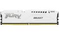 Kingston FURY Beast White/DDR5/16GB/6000MHz/CL30/1x16GB/White Operačná pamäť, DDR5, 16GB, 6000MT/s, DIMM, CL30, XMP, biela