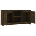 vidaXL TV skrinka tmavý dub 102x37,5x52,5 cm drevotrieska