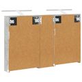 vidaXL Set kabinetov do kúpeľne 3 ks 100 x 10,5 x 60,5 cm