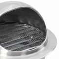 vidaXL Kryty vzduchových ventilátorov 2 ks Strieborná 200 mm