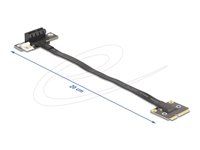 Adaptér Mini PCIe male na PCIe 3.0 x1 fe
