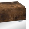 vidaXL Kúpeľňová zrkadlová skrinka TULUM Dymová dub 60 x 16,5 x 78 cm