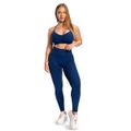 Dámske bezšvové legíny Sculpt Navy - GymBeam, veľkosť L