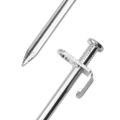 vidaXL Stanové kolíky 24 ks 19,5 cm 8 mm pozinkovaná oceľ