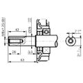 vidaXL Benzínový motor 15 HP 11 kW, čierny