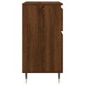 vidaXL Komoda hnedý dub 60x35x70 cm spracované drevo