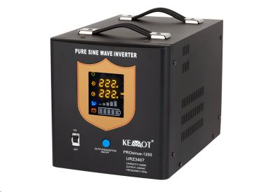 Zdroj záložní KEMOT PROsinus URZ3407B 1200W 12V