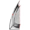 vidaXL Golfová tréningová sieť čierno-červená 305x91x213 cm polyester
