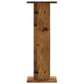 vidaXL Stojany na reproduktor 2ks staré drevo 30x30x80cm kompoz. drevo