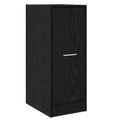 vidaXL Lekárenský kabinet Čierny dub 30 x 41 x 77.5 cm