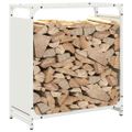 vidaXL Regál na krbové drevo, 60x28x65 cm, za studena lisovaná oceľ