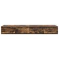 vidaXL Zásuvky pod posteľ Dymová dub 120 x 36,5 x 16,5 cm
