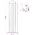 vidaXL Roleta Hnedá 80 x 220 cm Rákosie
